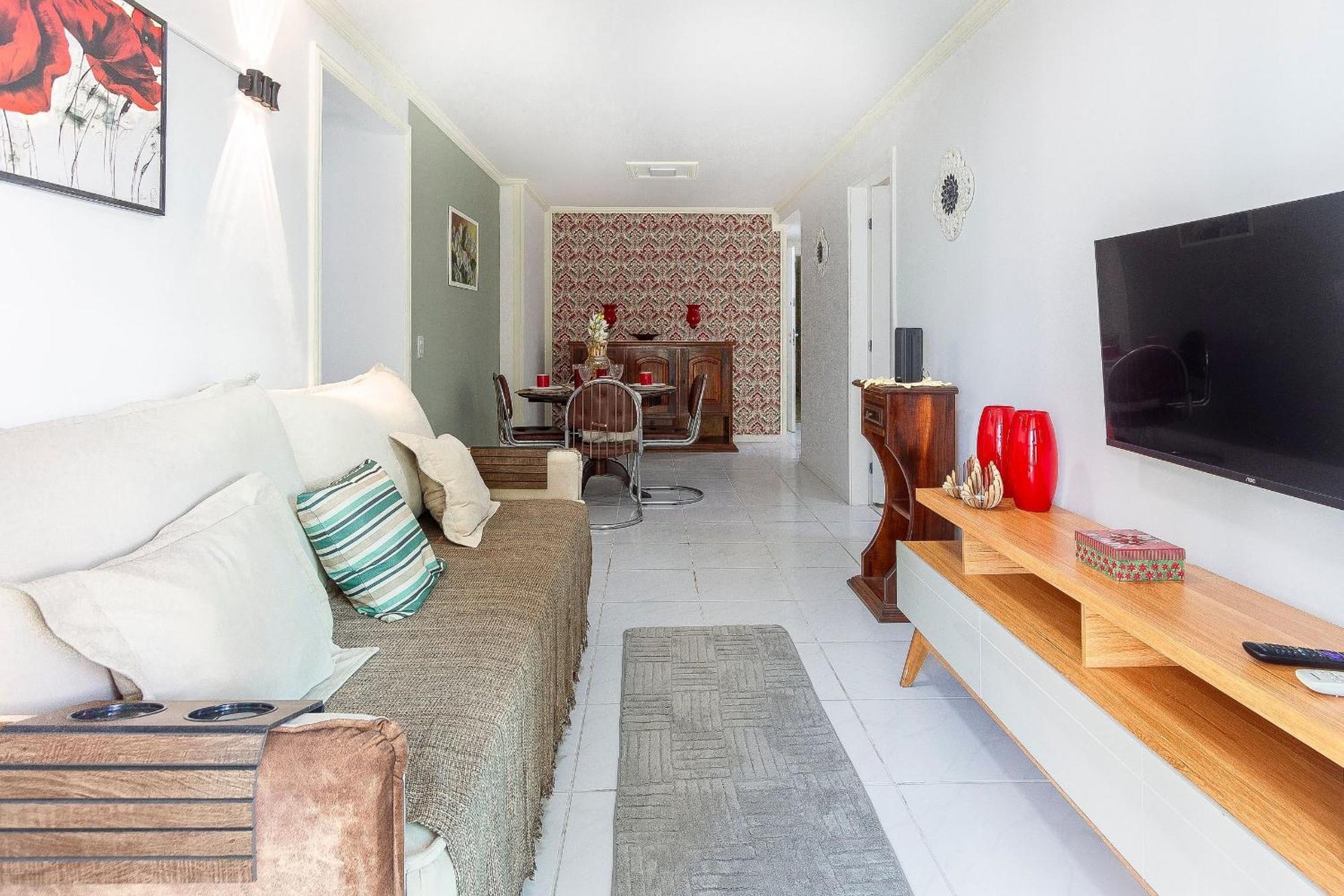 Apartment Lazer Completo Na Barra: Piscina, Sauna E Mar